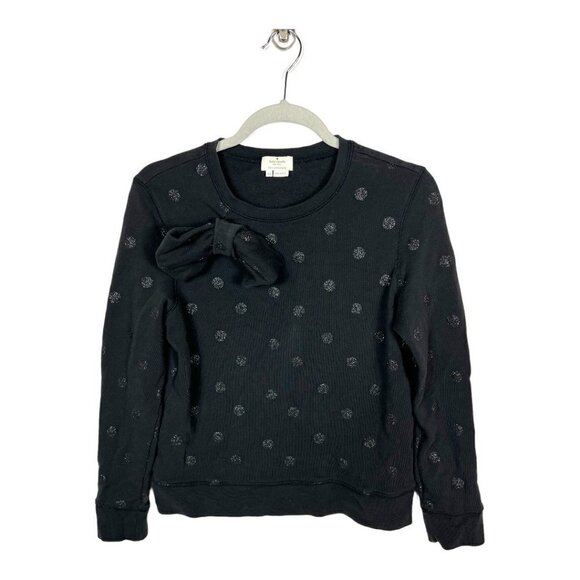 Kate spade sparkly polka‎ dot sweater with bow - Picture 1 of 8